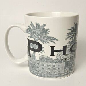 Vintage Starbucks 2002 Barista Phoenix Valley Of The Sun Coffee Mug Cup